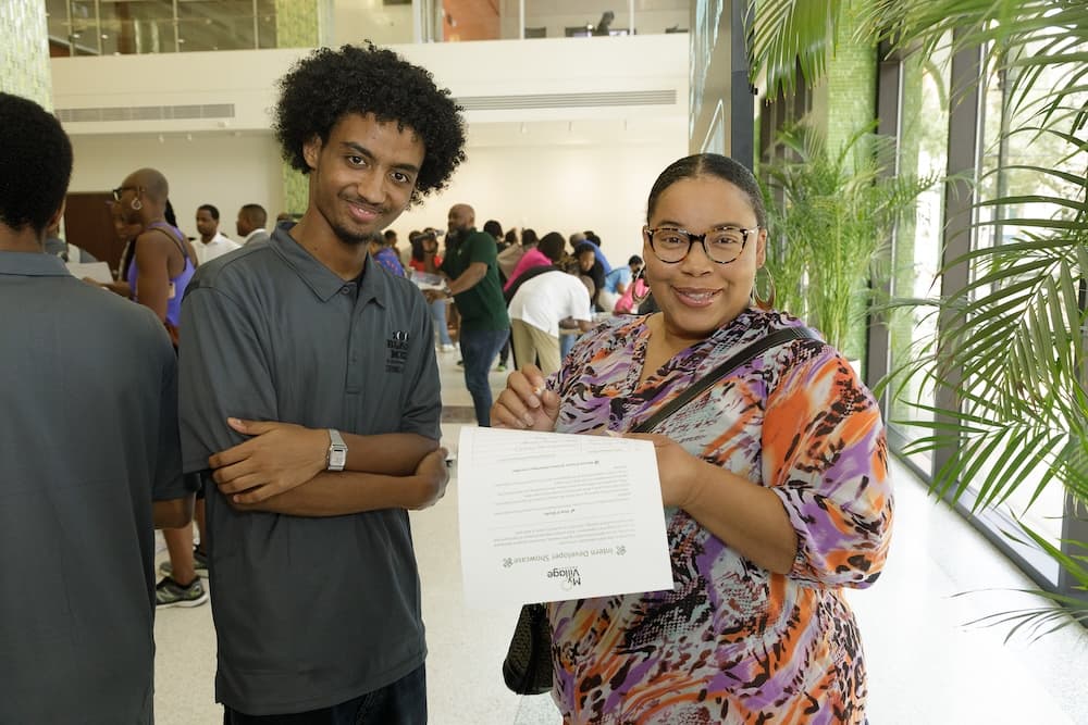 TechRoots builders working together