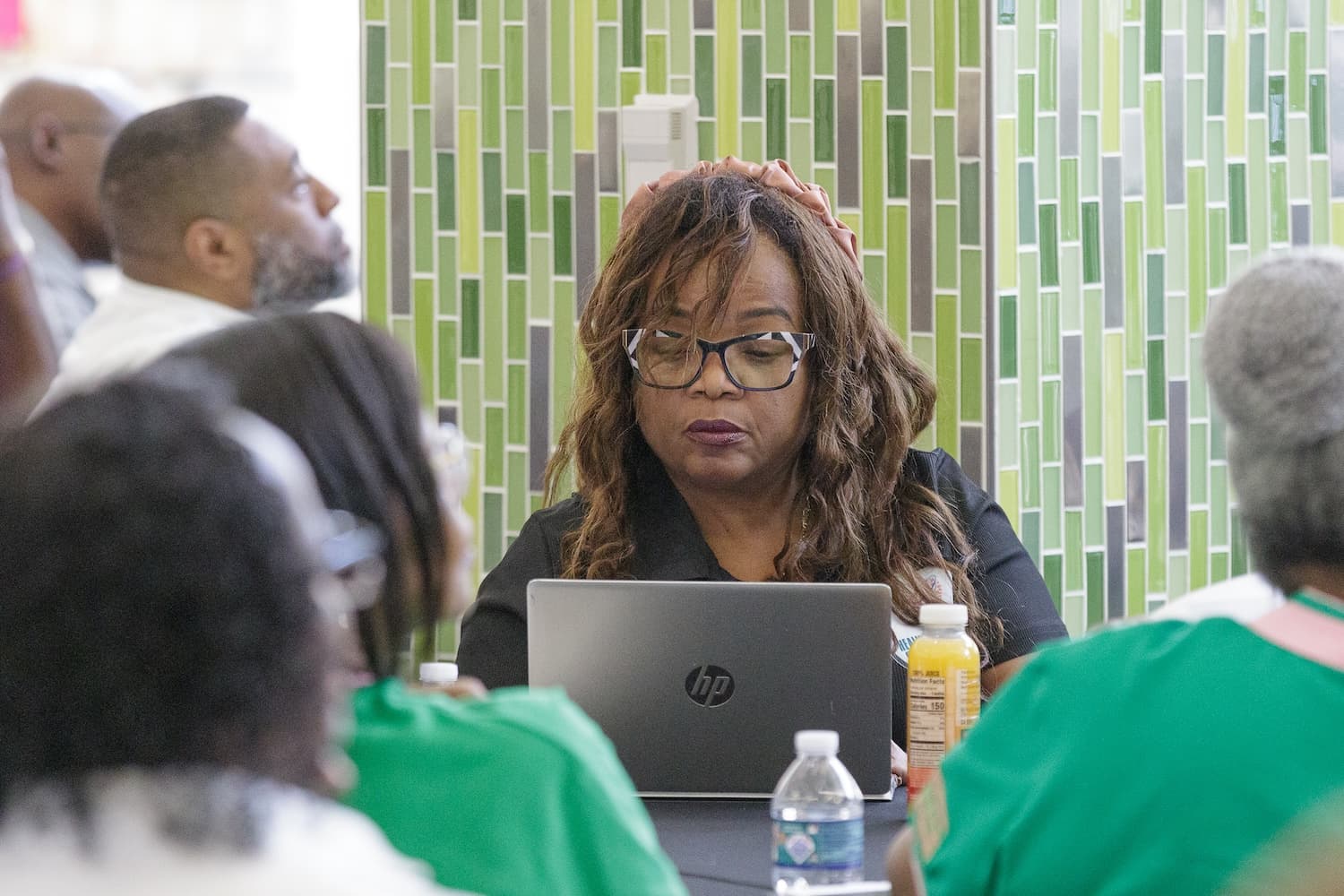 Village agent networking at the symposium